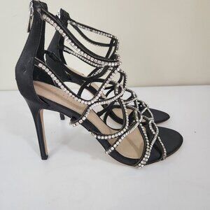 NEW 4" High Sequin Sandals Size 7.5 by Jewel Badgley Mischka